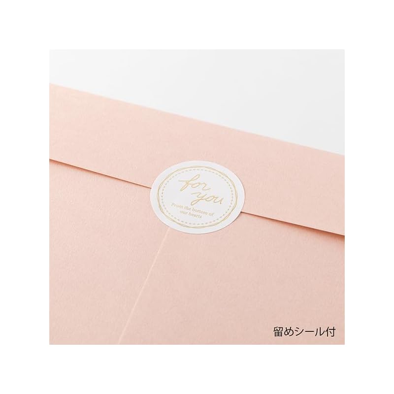 MIDORI Colored Envelope for Shikishi (Colored Paper), Pink, 33286