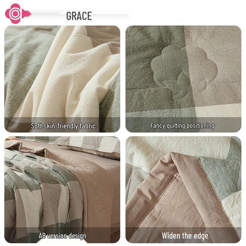 Jieliya 100% Xinjiang Cotton Summer Quilt