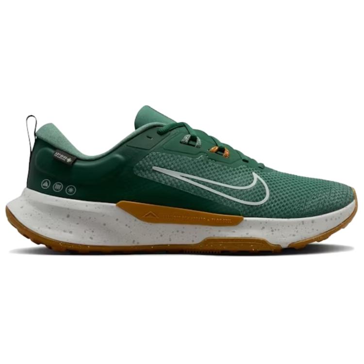 Nike Juniper Trail 2 GORE-TEX Fir Desert Ochre Herr Sneakers Grön Bright-Crimson Ljus-Silver HM9734-301