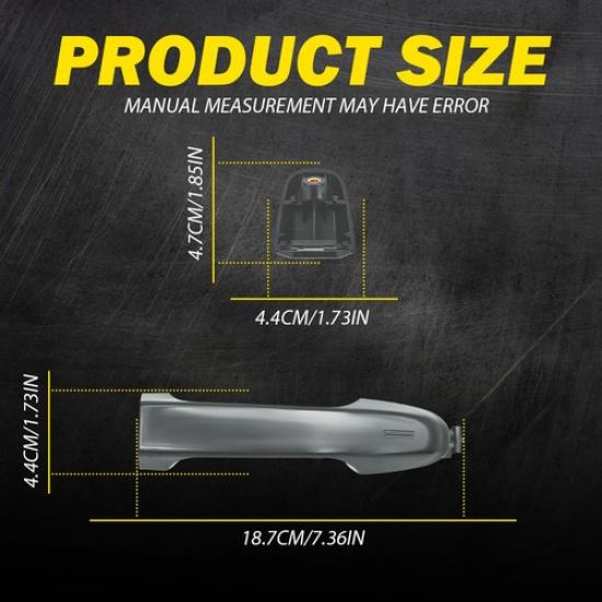 1Pc Outside Door Handle For 2012-2017 Toyota Camry Front Passenger Right Side EK