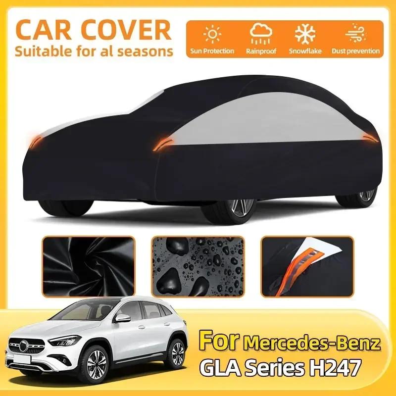 CFL1 For Mercedes-Benz GLA Series H247 Windproof Auto Cover Rain Sun UV Protect Scratch-Resistant Heat Insulation Resistant Scratch