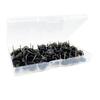 150Pcs Round Flat Head Push Pin Decorative Thumbtacks Cork Notice Board Pin with Case for Cork Board Bulletin Board