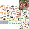 Wild Animals Ocean Insect Farm Dinosaur Set Simulation Small Animal Model Children's Early Education Toy Characters)