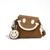 Fashionable Cute And Princess Shoulder Bag Trendy Smiley Face Design Kids For