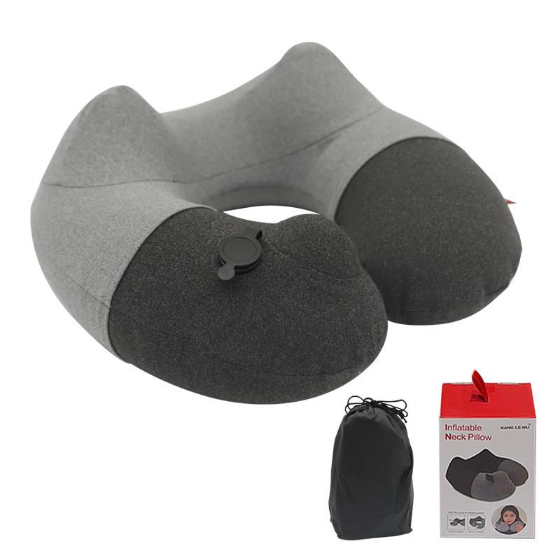 Modern Ushaped Cervical Pillow With Pvc Filling For Travel And Home Use