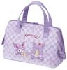 Skater Lunch Clasp Fancy Bag, Insulated, Closure, Women's, Sanrio, Kuromi, Snacks, Sweets, Girls, KGA1-A