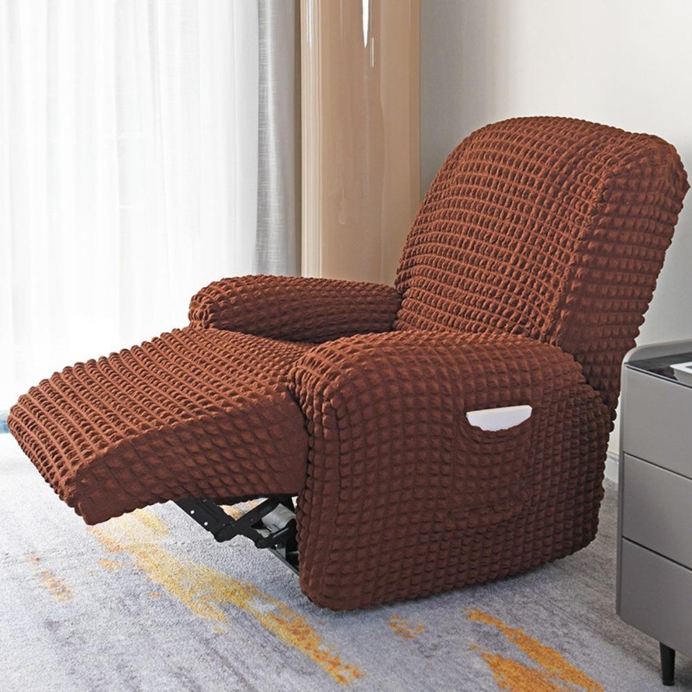 Chivas Electric Recliner Sofa Cover Stretch Full Cover with Massage Function Simple Design