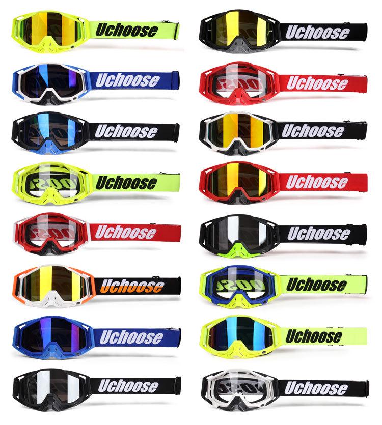Four-Season Full-Face Off-Road Motorcycle Helmet with Goggles for Mountain Racing and Downhill