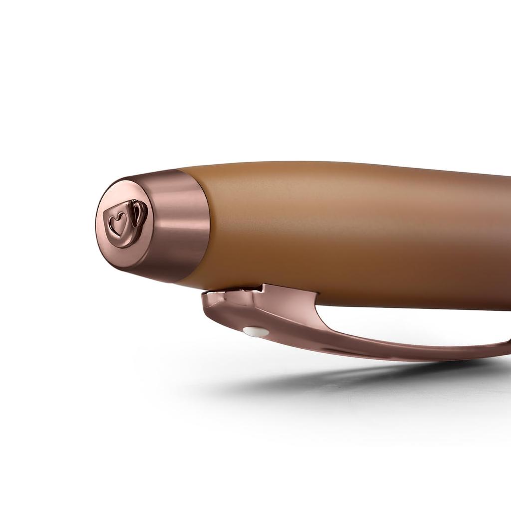 Sheaffer 100 9374 Coffee Edition Matte Brown Ballpoint Pen with Regal Brown PVD Appointment and White Dot of Excellence