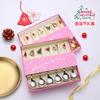 6 Christmas coffee spoons stainless steel Christmas tree snowman Christmas dessert tea spoons coffee dessert ice cream Sunday