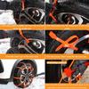 10Pcs Car Winter Tire Wheels Snow Chains Snow Tire Anti-skid Chains Wheel Tyre Cable Belt Winter Outdoor Emergency Chain S