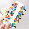 10PCS/Set New Girls Cute Cartoon Ice Cream Flower Hair Clips Kids Lovely Hairpins Headband Barrettes Fashion Hair Accessories