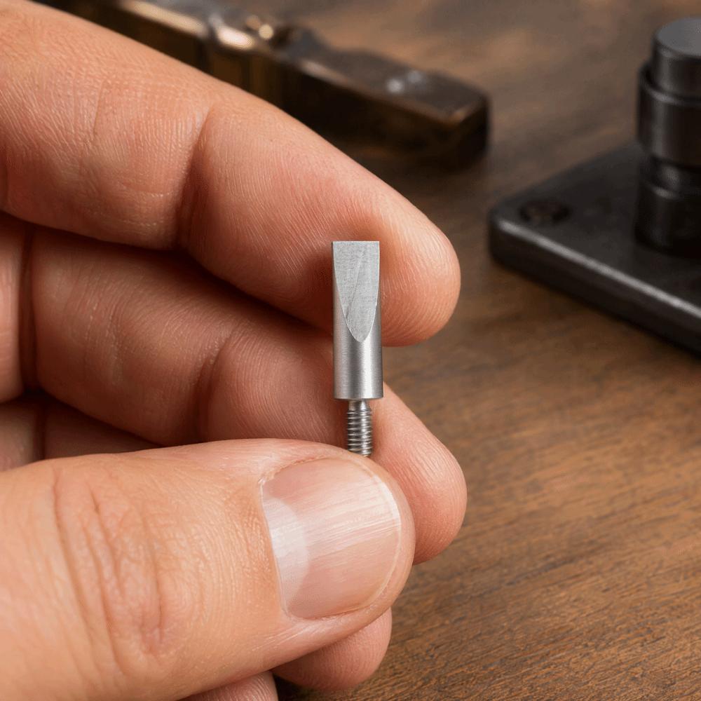 Stainless Steel Contact Points M2.5 Thread Dial Indicator Extension Stem Edge Point  For Dial Gauge