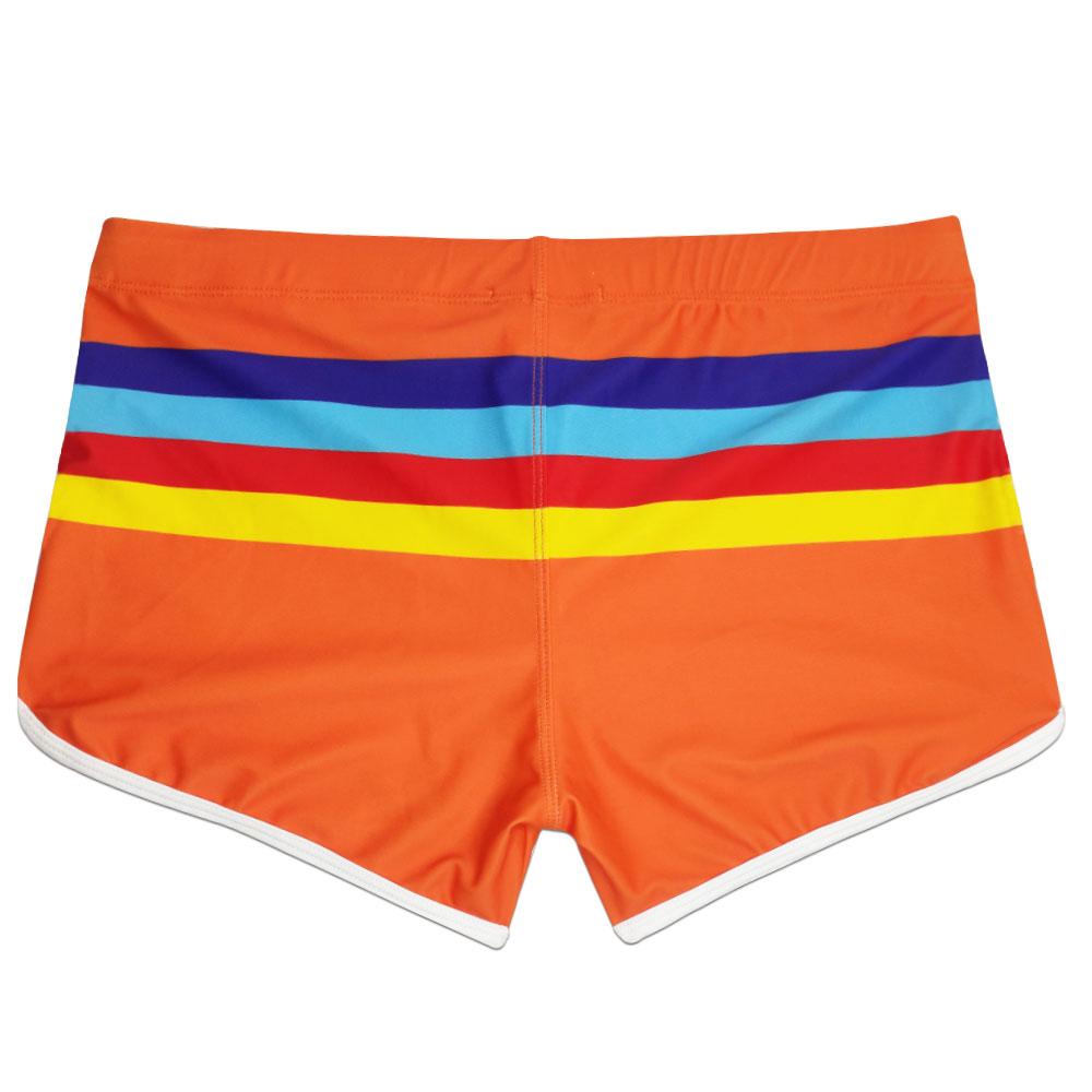 Men Swim Trunks Fit Sexy Swimwear Beach Wear Tanning Surfing Black Flower
