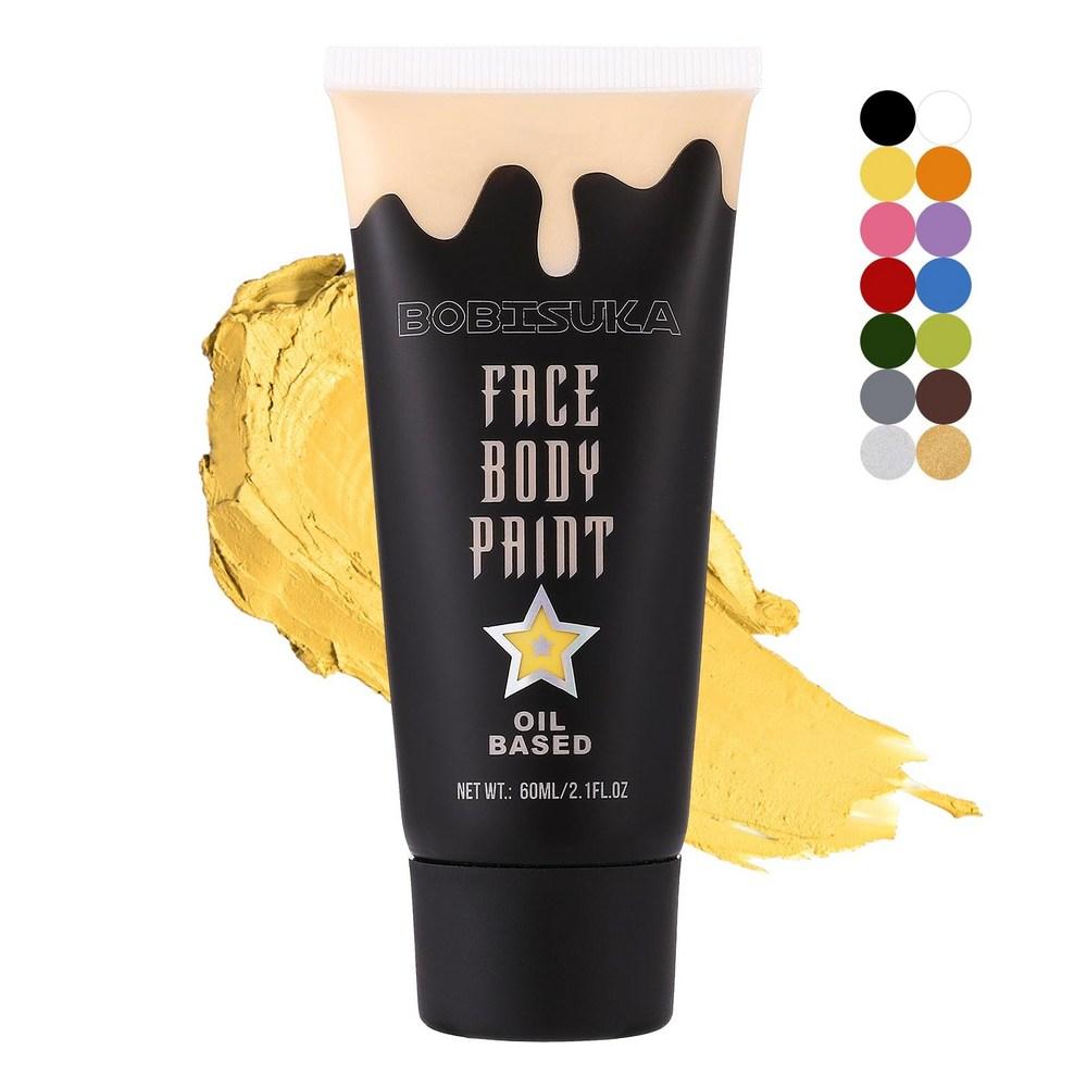 Oil-based Face Painting Kit 50ml Light Blue Halloween Pre-Makeup 1 pcs