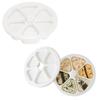Onigiri-shaped 6-hole Onigiri Maker Mold Rice Ball Non-stick Triangular Sushi Kit Master Press Home Cooking (white)