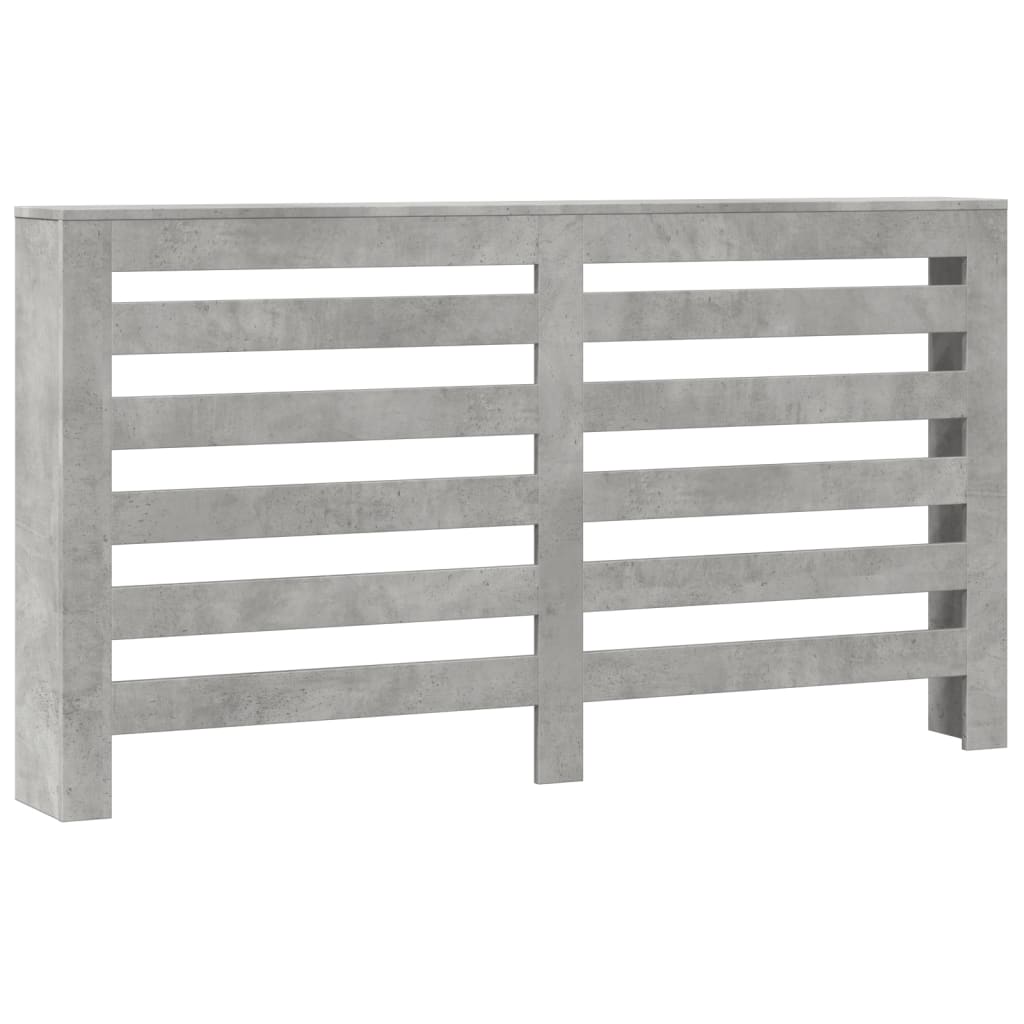 Vidaxl Radiator Cover, Concrete Grey, 149X20X82 Cm
