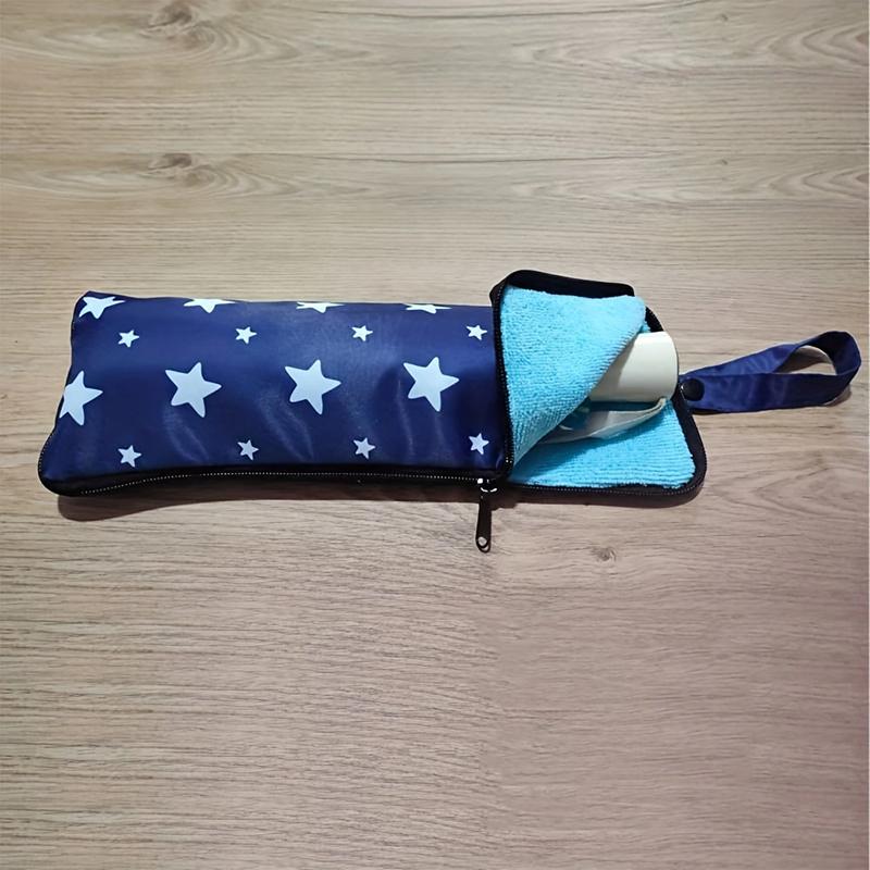 Car folding umbrella cover waterproof case outdoor bag small storage holder home accessories water absorbent towel cloth inside