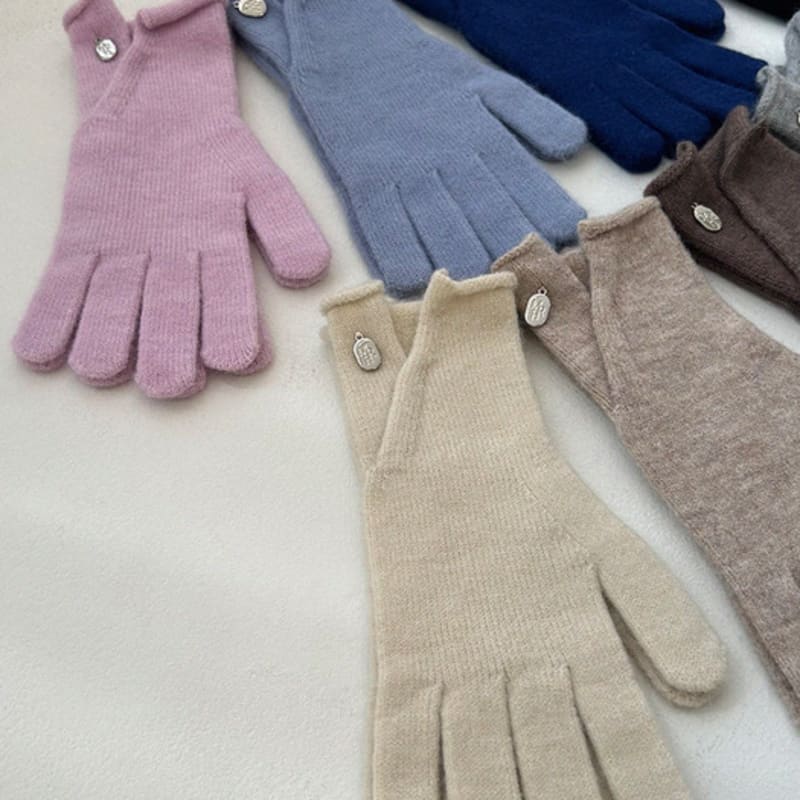 Marchen Oblique fingerhole gloves_8color