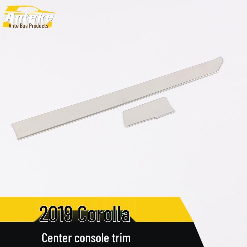 Corolla 2019 Center Console Trim & Door Panel Protective Sticker - Interior Modification Accessory