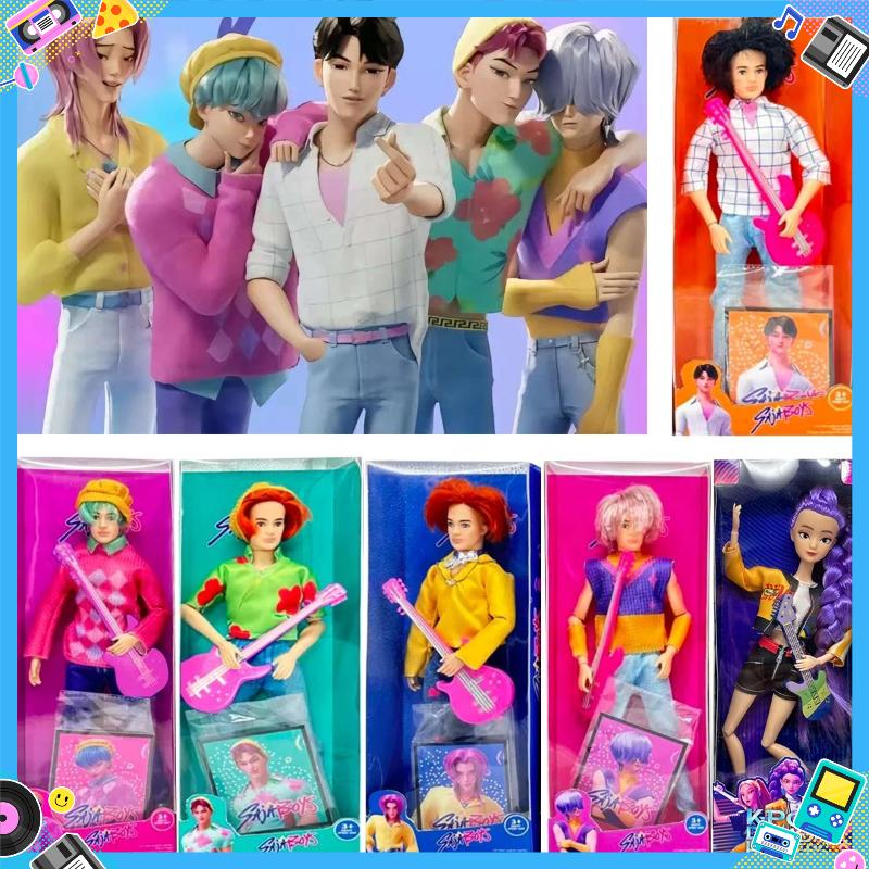 Lalki Zabawki Kpop Łowcy Demonów Rumi Mira Zoey Figurka Akcji Piękna Żeńska Męska Grupa Zabawka DIY dla Dziewczynek