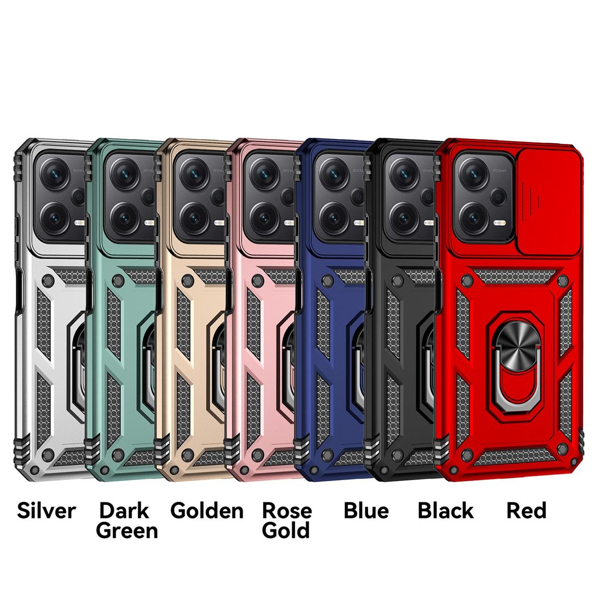 

Чехол для Xiaomi Redmi Series Redmi Note 8 Pro, Note 9 Pro, Redmi 9A... Тяжелая броня, защита от падения, противоскользящая, устойчивая к царапинам, портативная подставка с металлическим кольцом