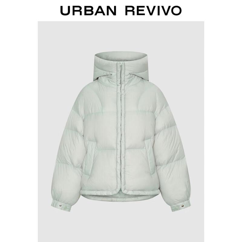 

UR 2025 Зимняя женская стеганая куртка с капюшоном на пуху M