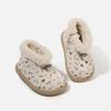 2025 Winter Girls' Velvet-Lined Warm Toddler Boots - Soft Soles, Non-Slip, Short Cotton Boots