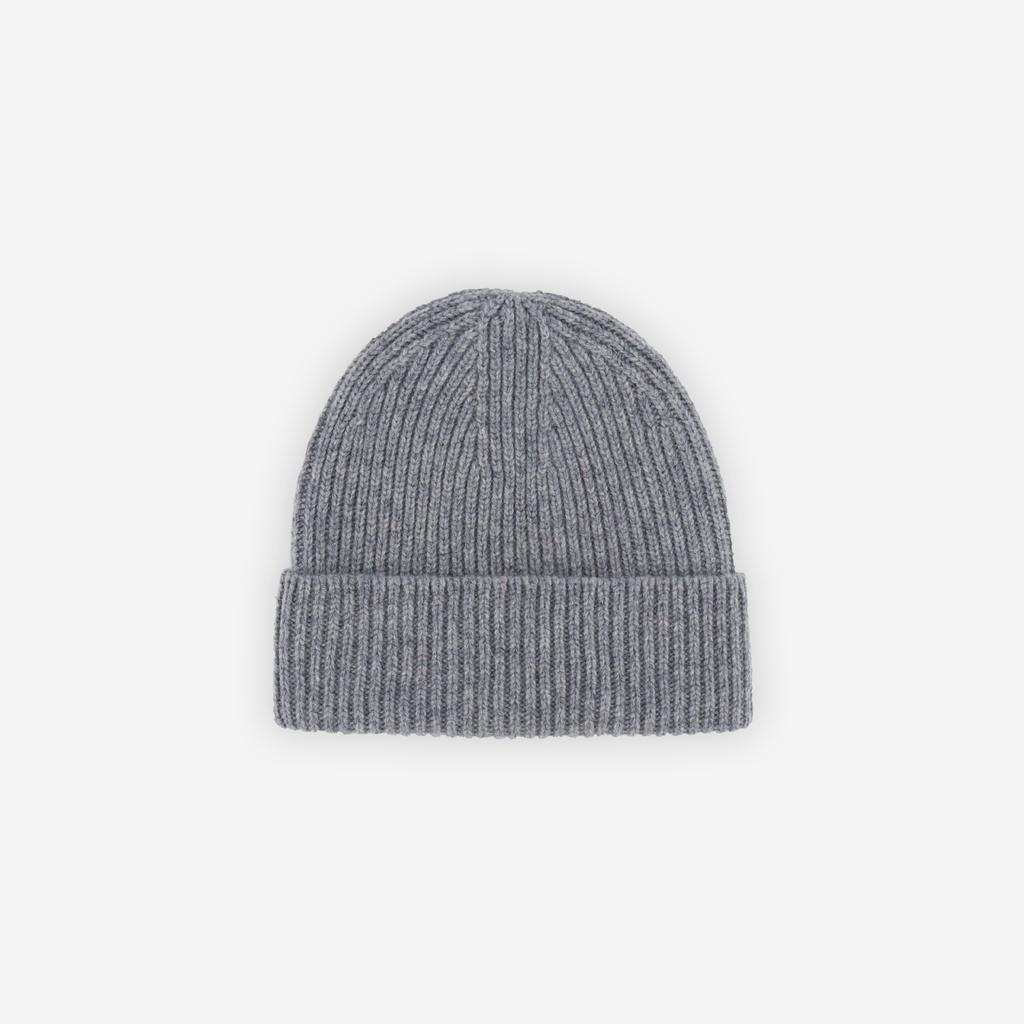 Winter New Solid Color 100% Pure Wool Knitted Hat, High-End And Versatile, Warm Woolen Hat For Men And Women