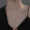 Sterling Color Choker Cat Charm Pendent Necklaces Clavicle Chain Short Pendant Necklace Fine Women Jewelry Brithday Present GiftTrendy