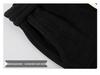Men's Plus Size Cotton Fleece Pants: Spring/Autumn Straight-Leg Loose Fit for Casual Sportswear