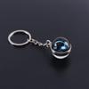 Birthday Gift Leo Jewelry Scorpio Glass Ball Keychain 12 Constellation Zodiac Keychain Key Rings
