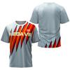 T-shirt da uomo 2025 Estate ping pong viaggio, top badminton, asciugatura rapida ad alte prestazioni estiva, comoda e fresca T-shirt