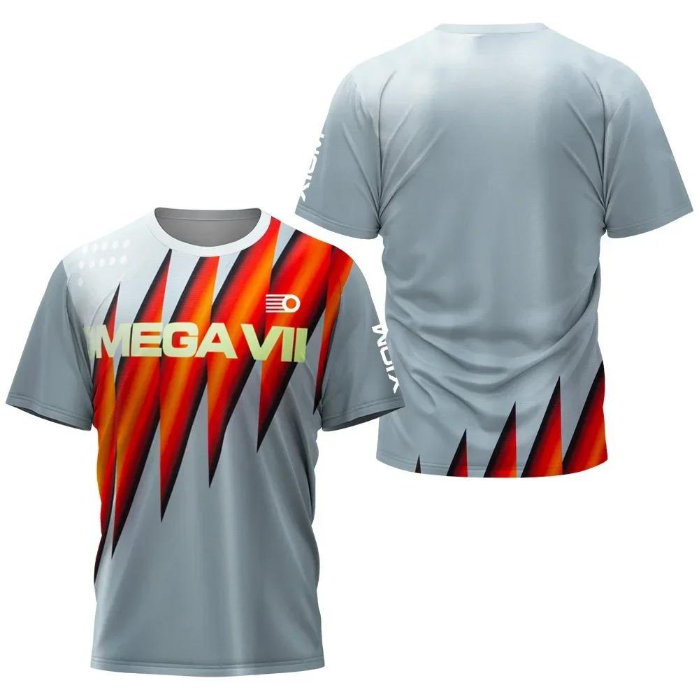 T-shirt da uomo 2025 Estate ping pong viaggio, top badminton, asciugatura rapida ad alte prestazioni estiva, comoda e fresca T-shirt