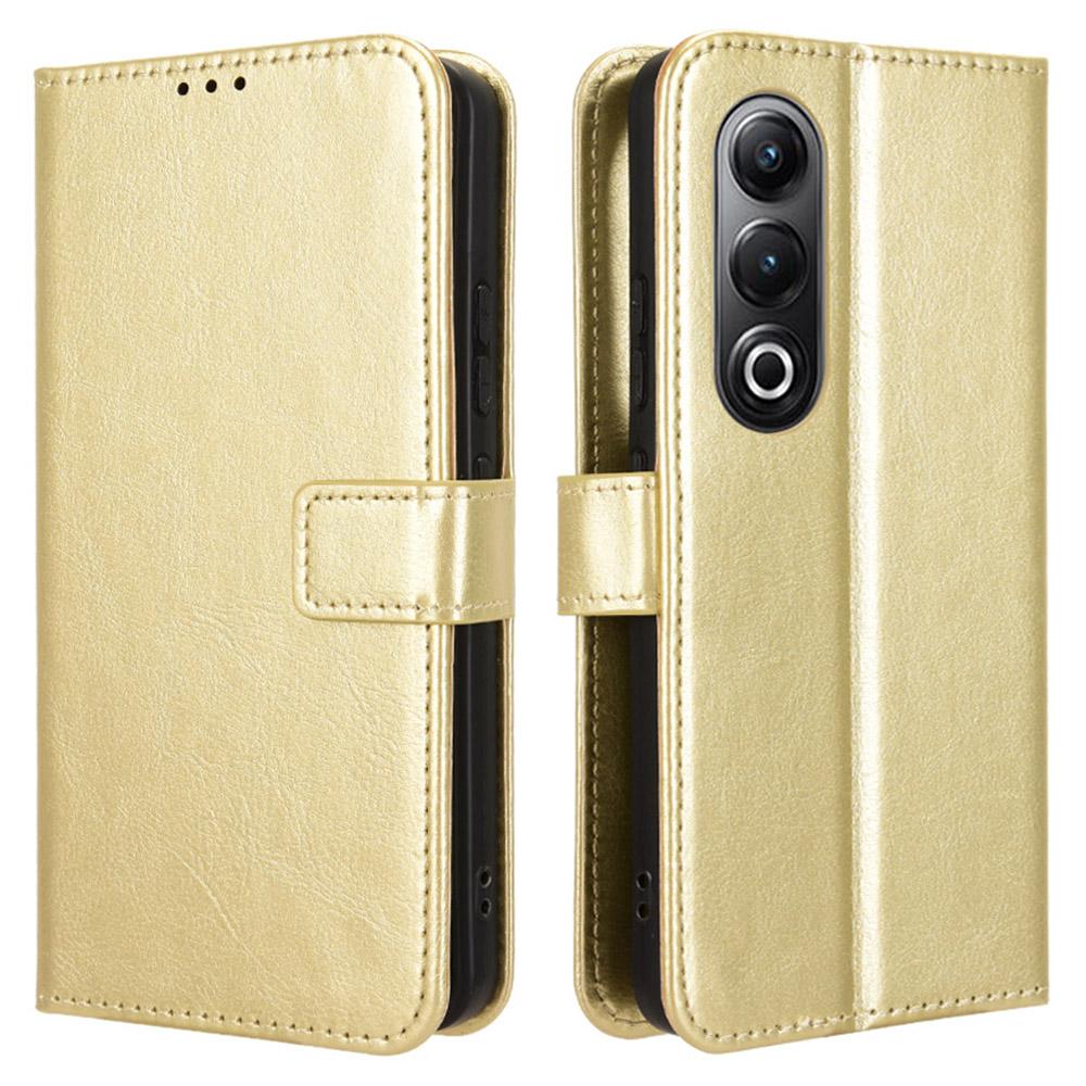 For itel S25 4G Case Crazy Horse Texture PU Leather Phone Wallet Cover