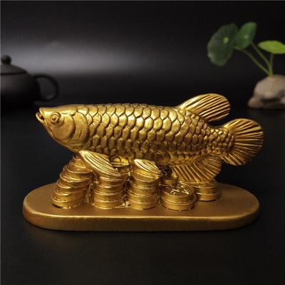 Statui de animale aurii, figurine, ornamente norocoase, decorațiuni interioare, Feng Shui chinezesc, statuie Buddha, sculptură în rășină, artizanat, cadouri
