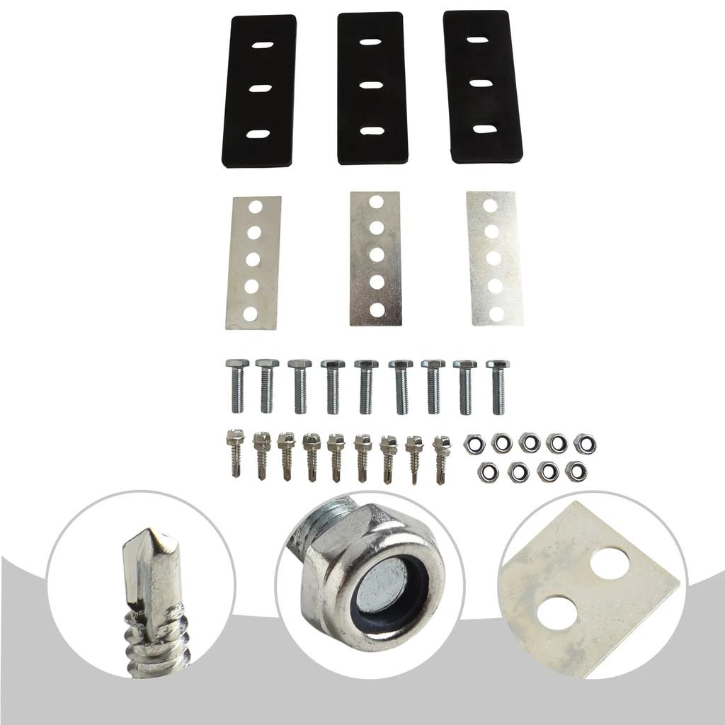 Blower Stainless Steel Parts Snow Blower Kit 3-Paddle Configuration 304 Stainless Steel Lock Nuts And Bolts SBR Rubber Material