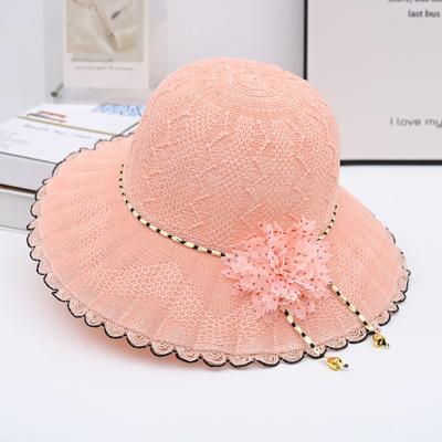 Hat Ladies Summer Big Brim Sun Protection Hat Grass Hat Outdoor Sun Protection Hat Beach Hat