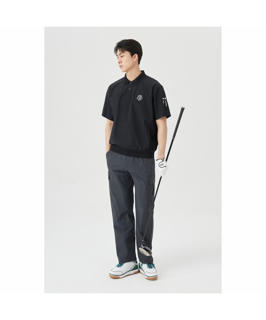 Goldeunbeeo (M) Stretch Nylon String Jogger Pants G4Pam26211Dgx