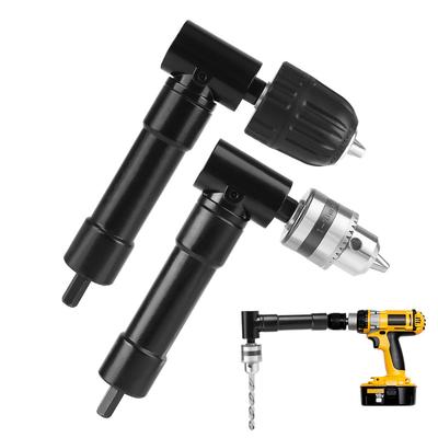 Narrow Spacing Drilling Tool Turning Tool Adapter Corner Tool Right Angle Electric Drill Chucks Device 90 Degree Aluminum Alloy