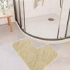 Non-slip Corner Shower Mat Absorbent Carpet Creative Floor Mat  Bedroom