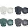 Funda para Silla de Oficina, Fundas Elásticas para Asiento de Silla de Ordenador, Cubre Asiento Elástico para Escritorio, Funda Protectora Removible Lavable para Silla de Comedor Cocina