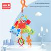 Octopus Pull String Toy Baby Stroller Hanging Rattle Infant Grab Training Pull Along Toy Car Seat Soothing Sensory Toy