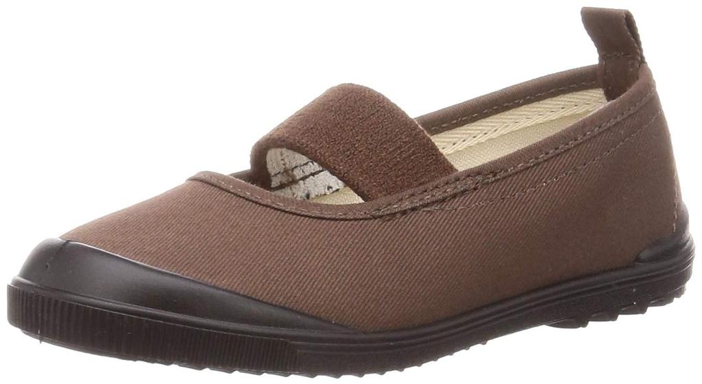 Moonstar Lifestyle SKOOLER/KIDS BALLET Ballet Shoes, Made in Japan, Brown, Size 16.0 cm
