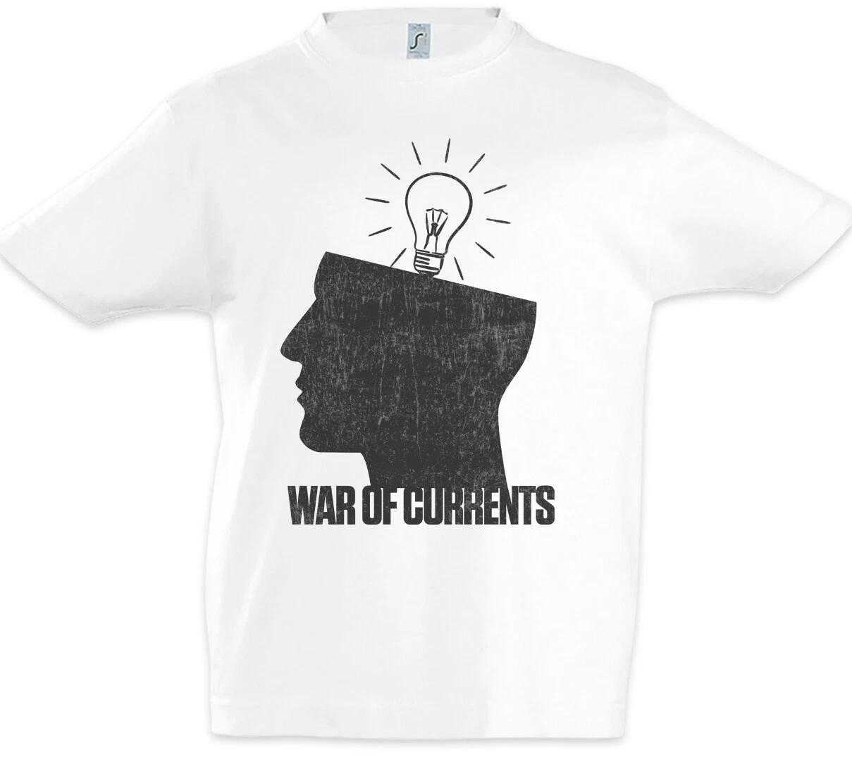 War Of Currents Boys kids boys T-Shirt Thomas Alva George Westinghouse Edison Science 160