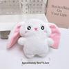 Large Cute Animal Plush Keychain: Rabbit, Sheep, Cat Bag Charm