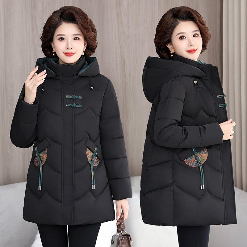 Cotton women's winter thickened jacket autumn and winter padded clothes 2025 new winter padded jacket