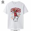 Fanrelated Basketball Pure Cotton Shortsleeved Tshirt Plussize American Trendy Casual For Spring And Summer Men