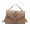 Fashiable Retro Korean Style Single Shoulder Handbag Women's Square Bag Simple PU Leather Spring New Arrival Handbags