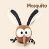 Funny Mosquito Plush Bag Pendant Weird Stuffed Animal Toy For Girls Schoolbag Decor Unique Birthday Gift